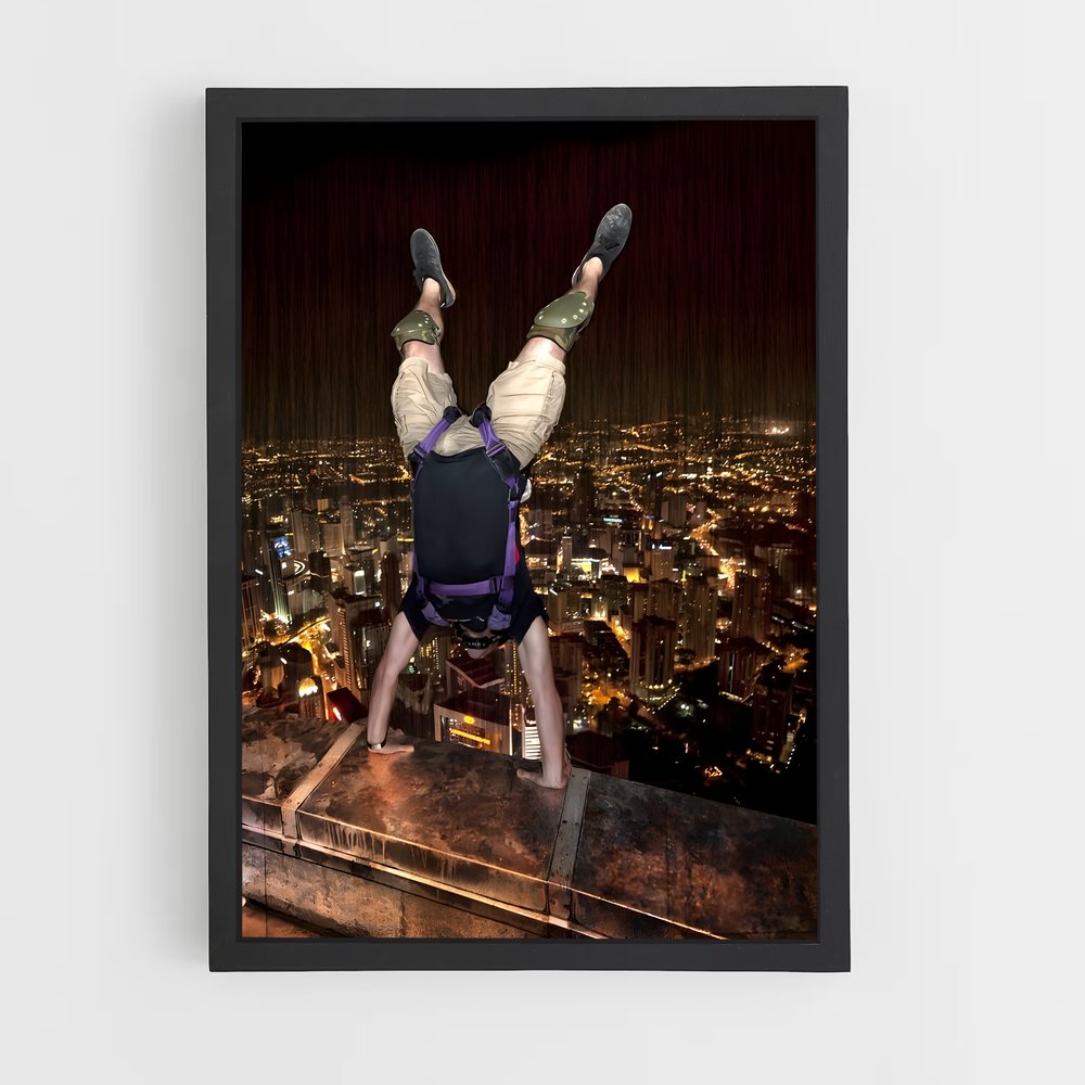 Poster L'Ultime Ascension – affiche Base jump (vue 2)